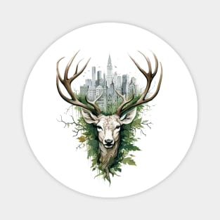 Stag Deer Animal Beauty Nature Wildlife Discovery Magnet